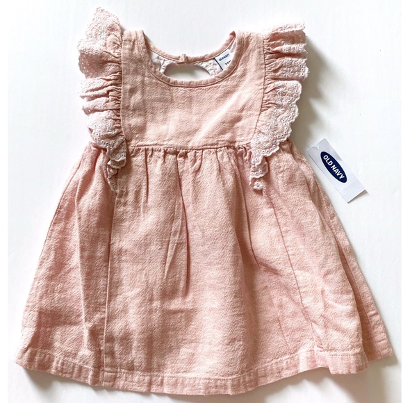 Old Navy Other - NWT Old Navy Dusty Pink Swing Dress 3-6 Months